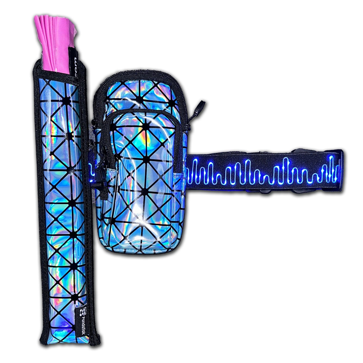 RaveVault Blue Steel Anti-Theft Phone Bag Collection