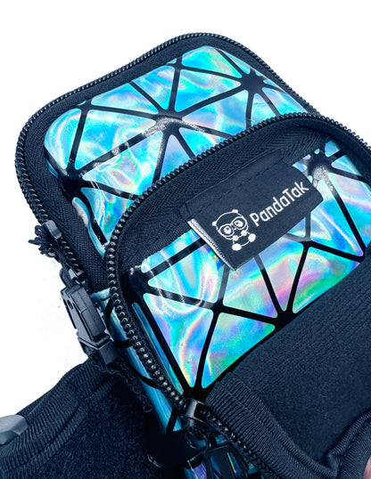 RaveVault Blue Steel Anti-Theft Phone Bag Collection