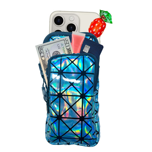RaveVault Blue Steel Anti-Theft Phone Bag Collection
