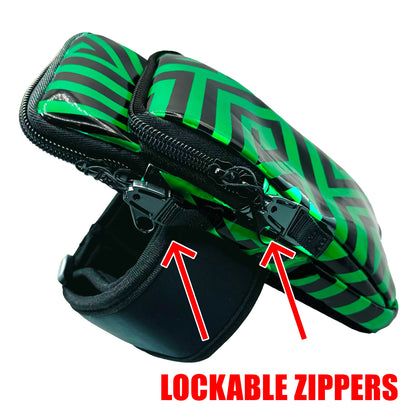 RaveVault Green Maze Anti-Theft Phone Bag Collection