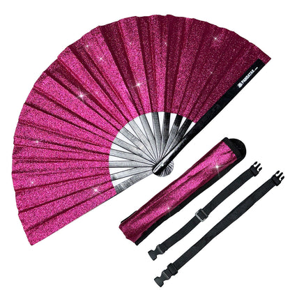 NEW Glitter Fans with Matching Fan Holsters