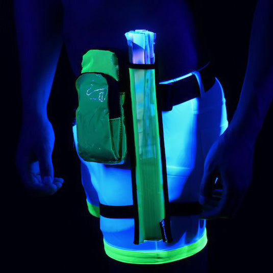 RaveVault Radioactive Green-Yellow Anti-Theft Phone Bag Collection