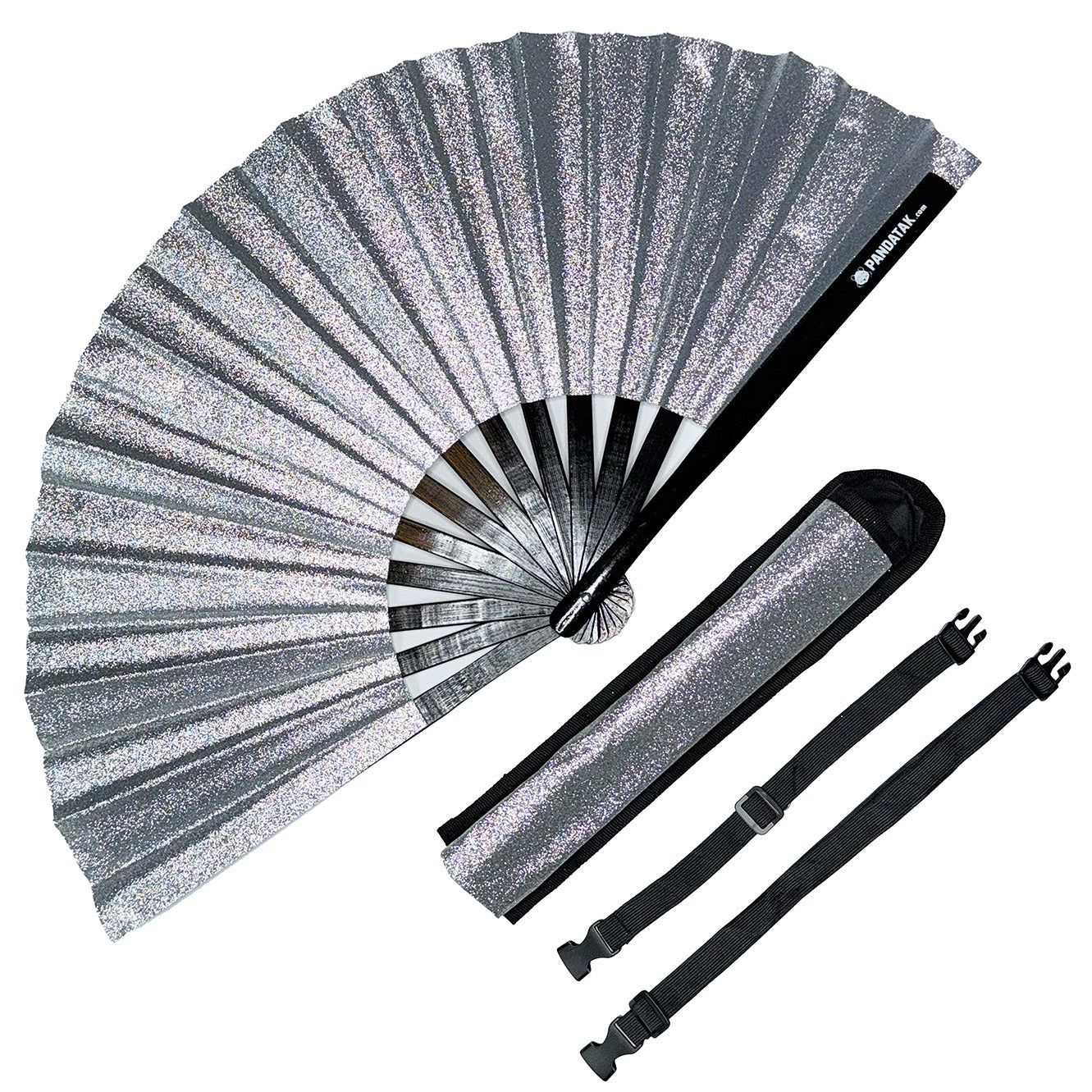 NEW Glitter Fans with Matching Fan Holsters