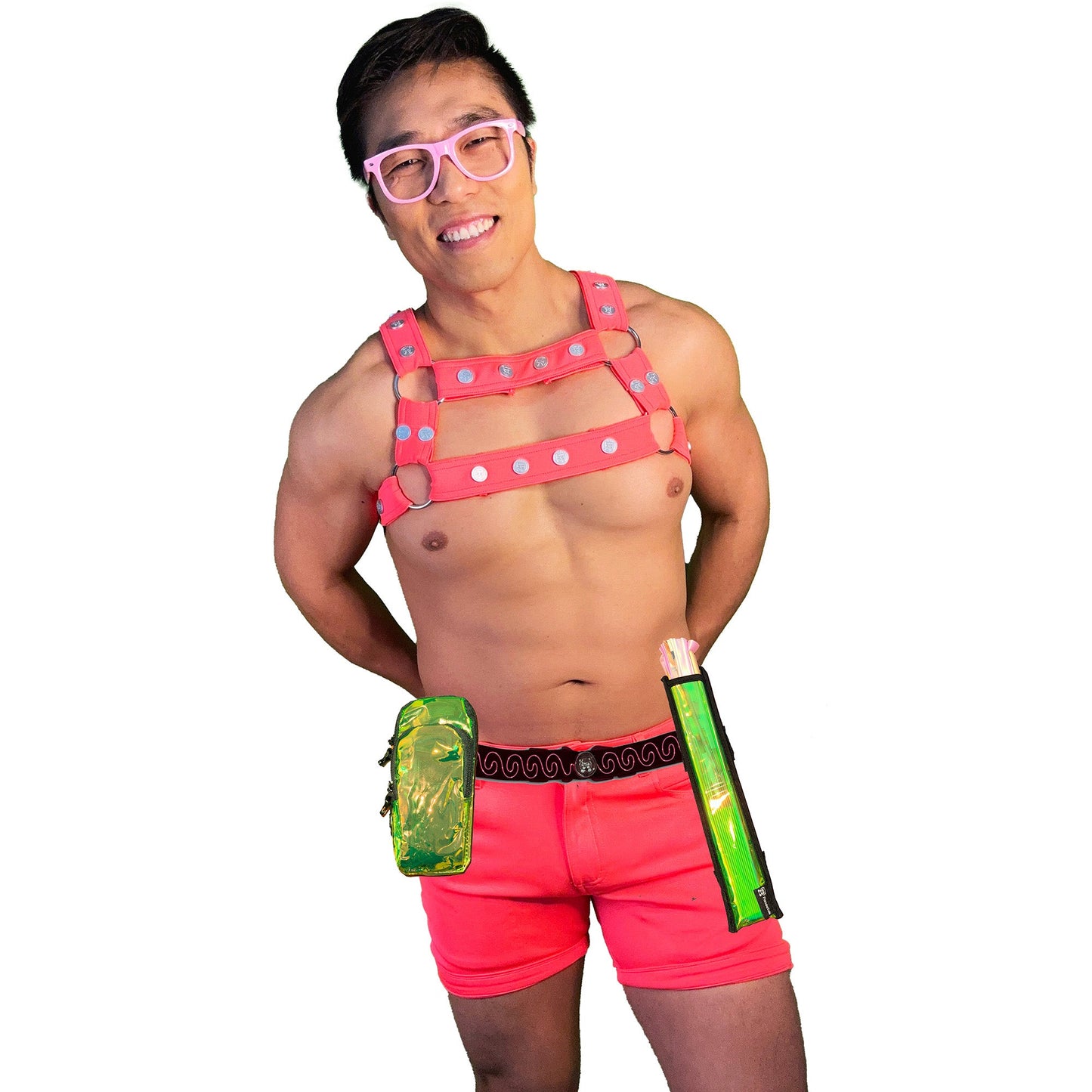 RaveVault Radioactive Green-Yellow Anti-Theft Phone Bag Collection
