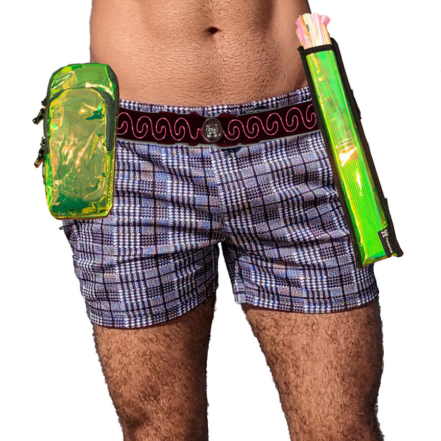 RaveVault Radioactive Green-Yellow Anti-Theft Phone Bag Collection