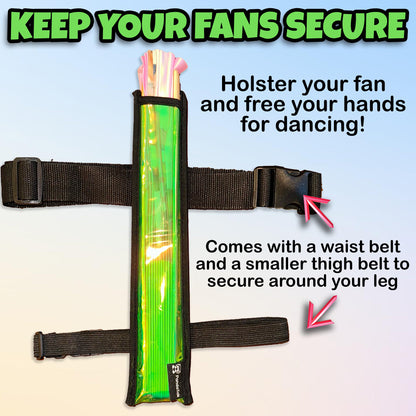 RaveVault Radioactive Green-Yellow Anti-Theft Phone Bag Collection