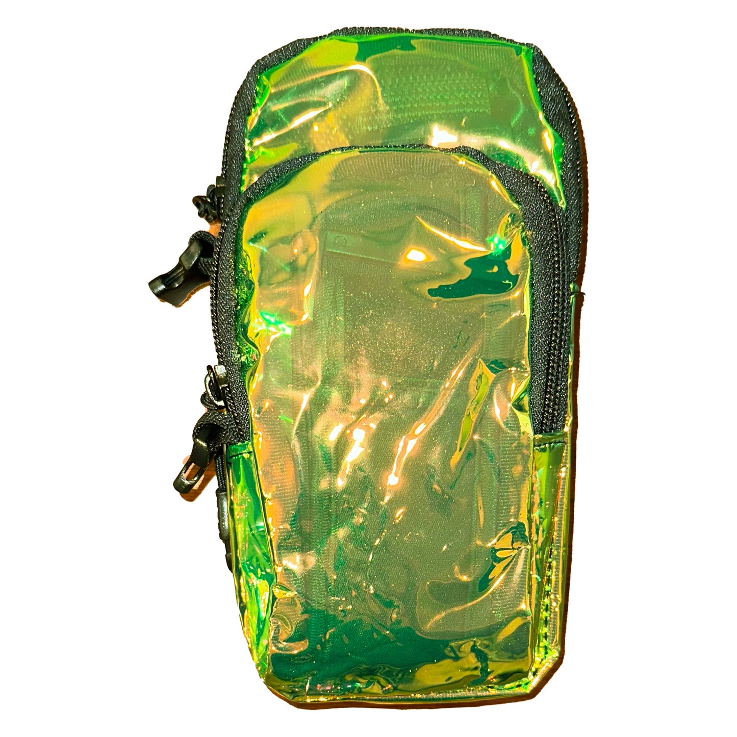 RaveVault Radioactive Green-Yellow Anti-Theft Phone Bag Collection